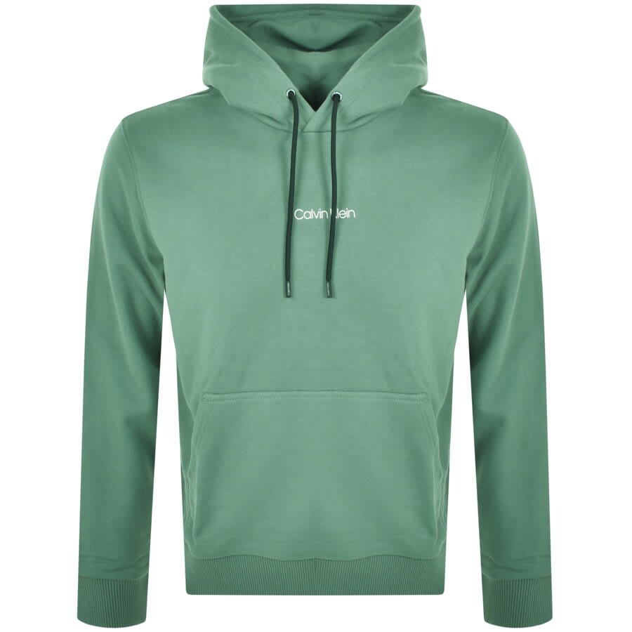 Alternative Image for ProductCalvin Klein Logo Hoodie Green1