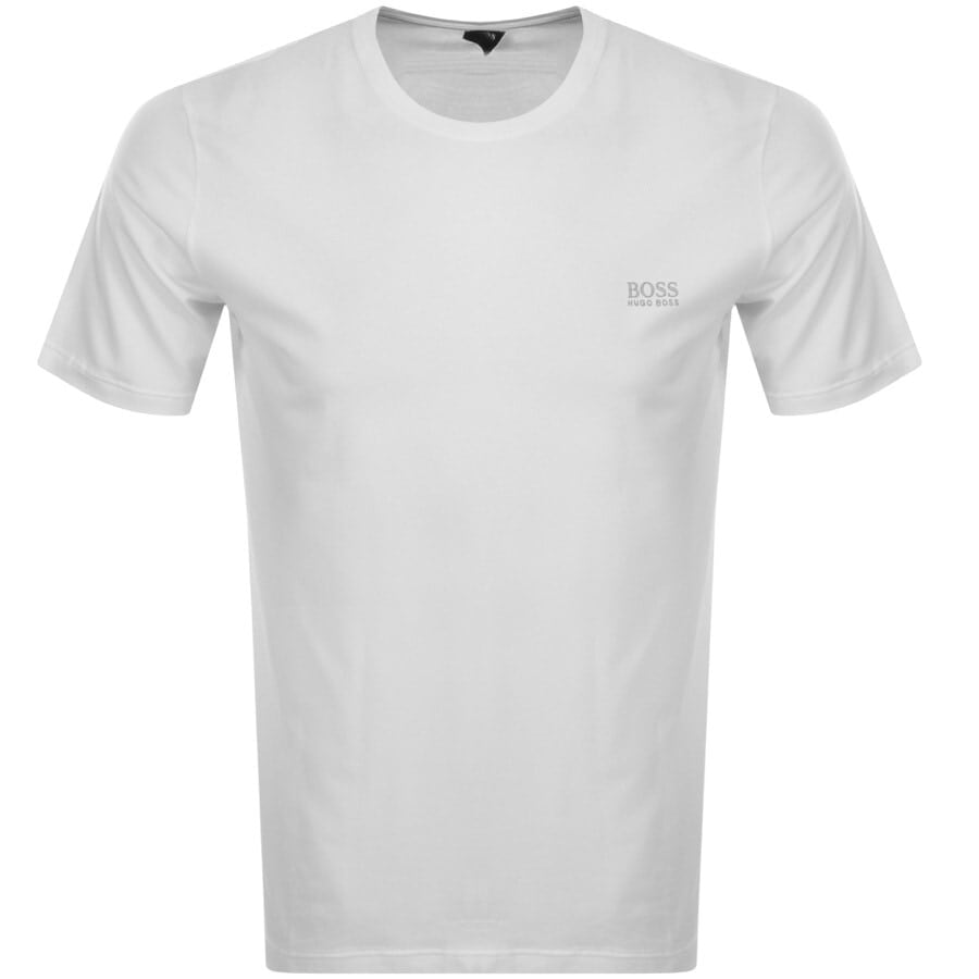 Alternative Image for ProductBOSS Crew Neck Logo T Shirt White1