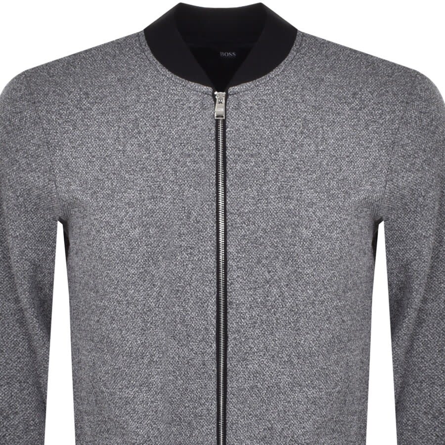 Alternative Image for ProductBOSS Skiles 41 Full Zip Sweatshirt Black2