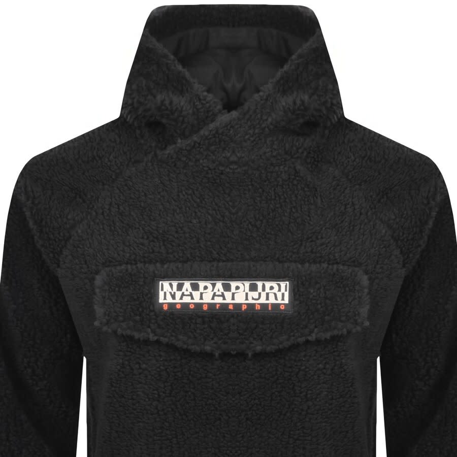 Alternative Image for ProductNapapijri T Patch Curly Hoodie Black2
