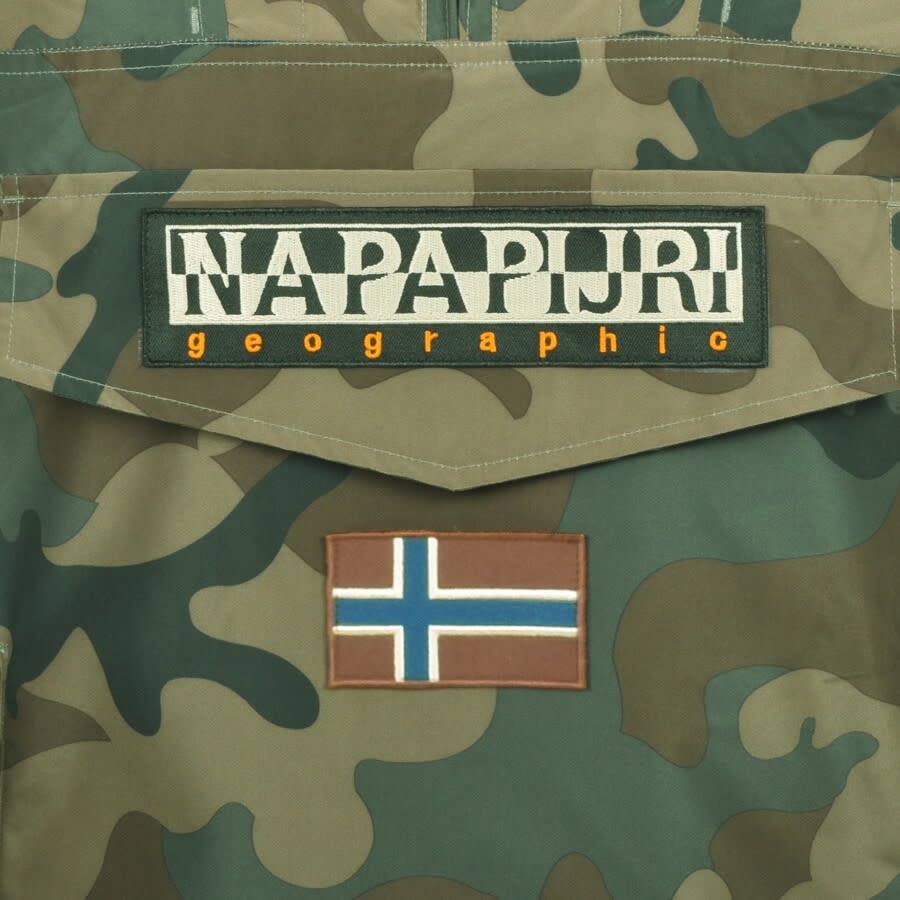 Alternative Image for ProductNapapijri Rainforest Pocket 1 Jacket Khaki3