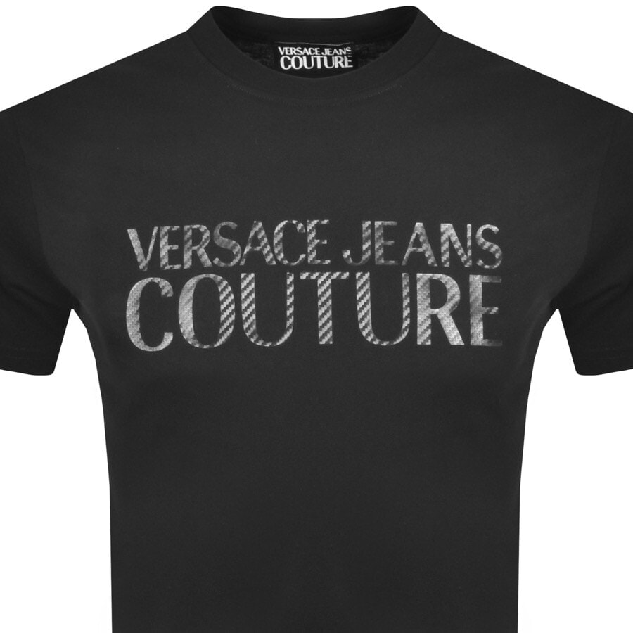 Alternative Image for ProductVersace Jeans Couture Logo T Shirt Black2