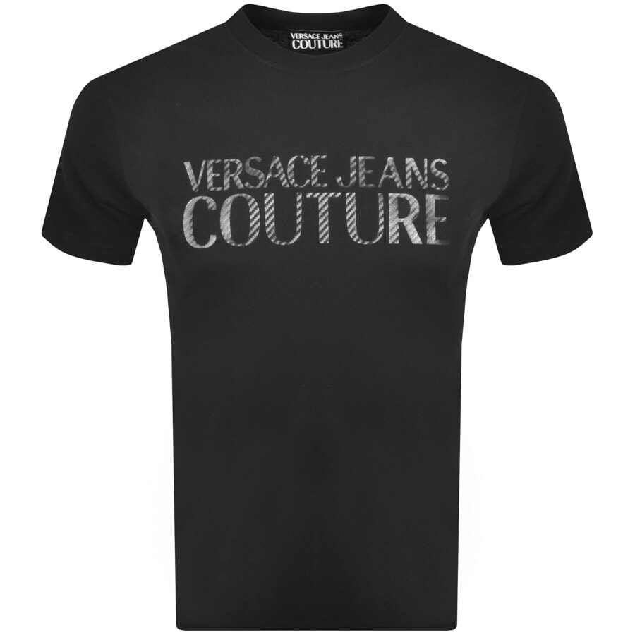 Alternative Image for ProductVersace Jeans Couture Logo T Shirt Black1