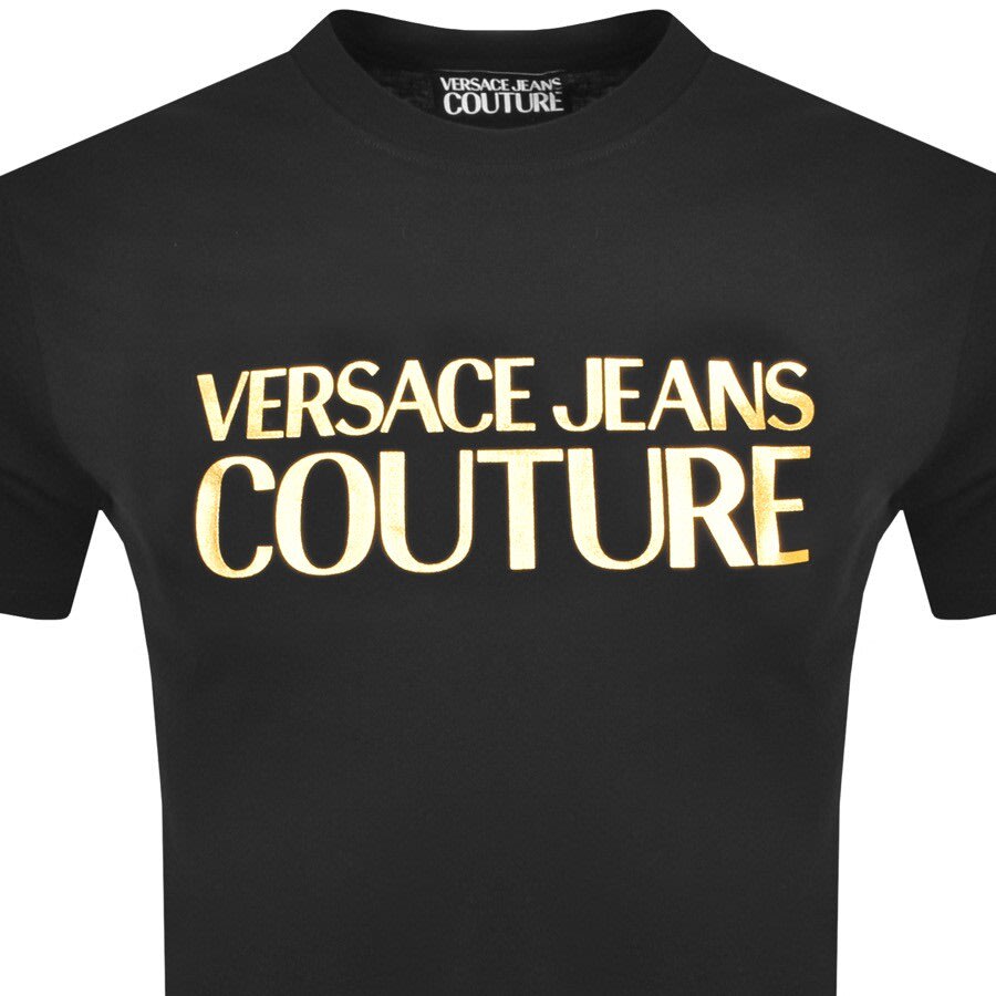 Alternative Image for ProductVersace Jeans Couture Logo T Shirt Black2