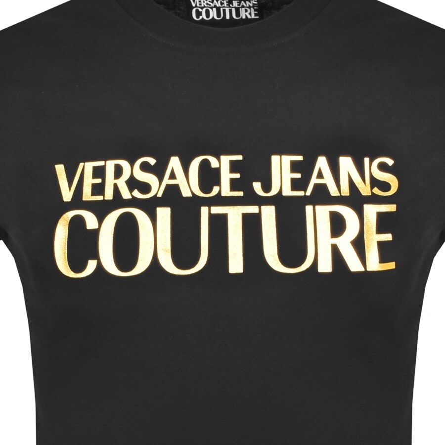 Alternative Image for ProductVersace Jeans Couture Logo T Shirt Black3