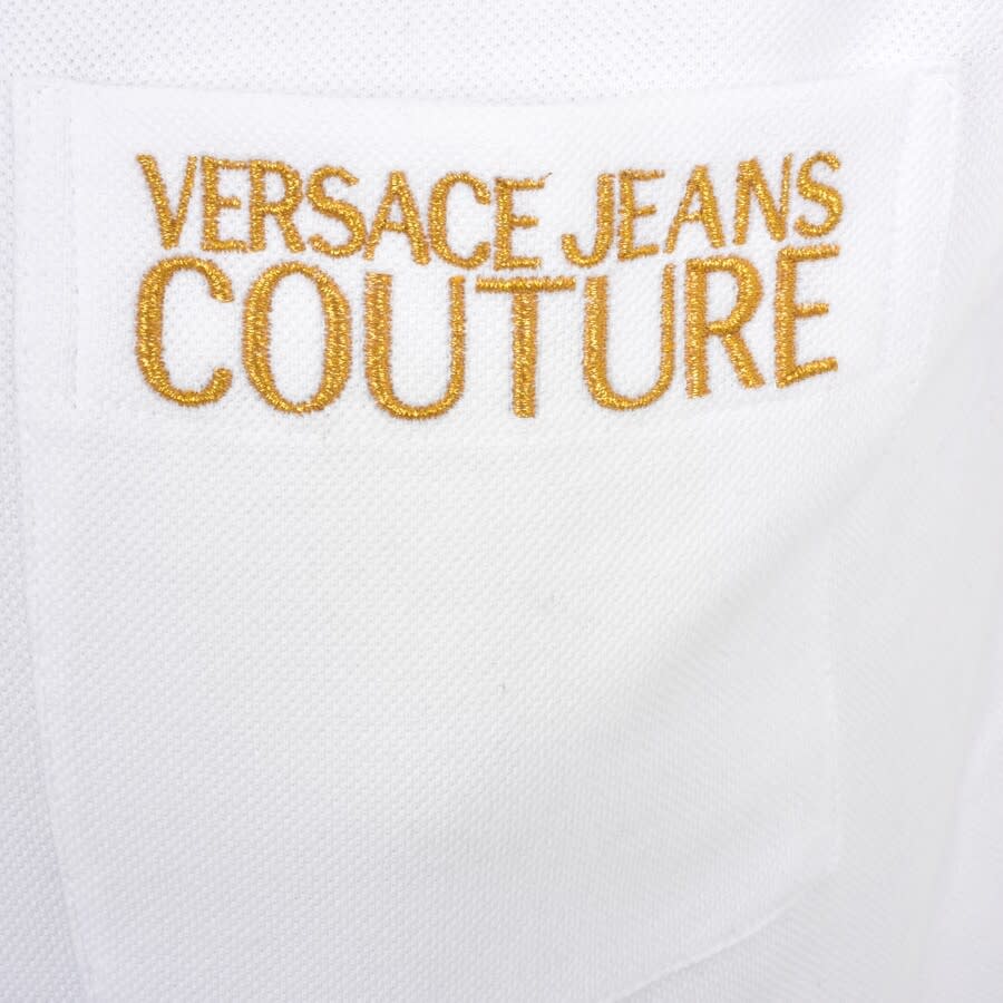 Alternative Image for ProductVersace Jeans Couture Polo T Shirt White3