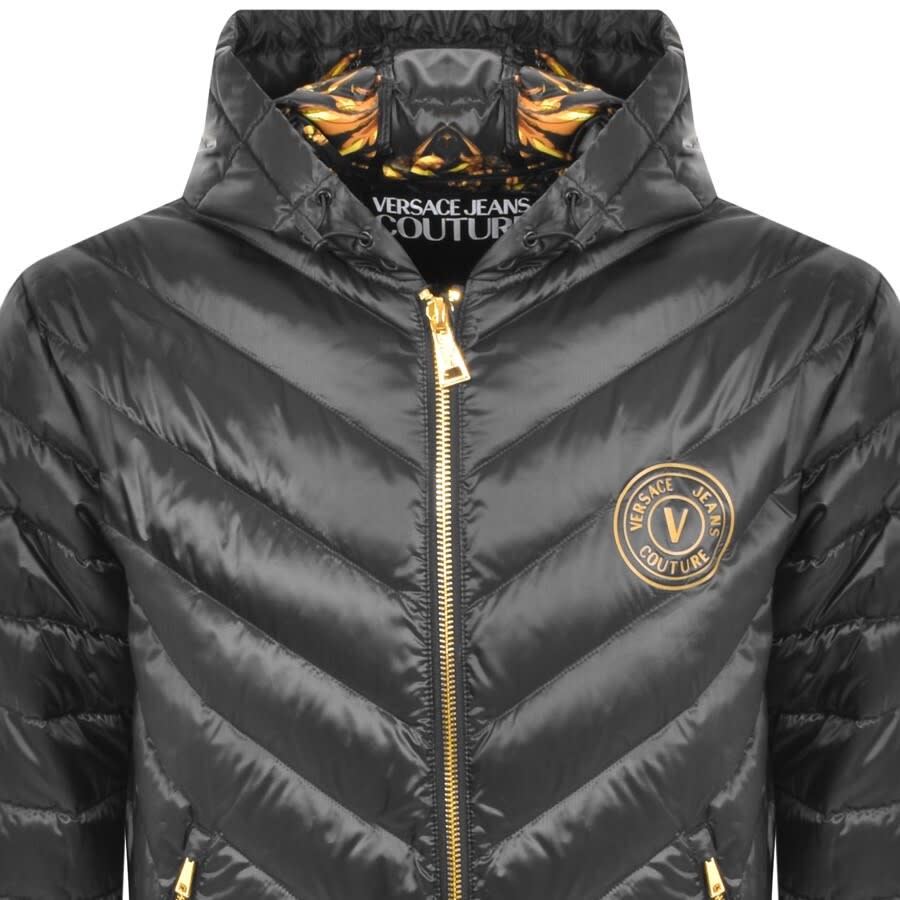 Alternative Image for ProductVersace Jeans Couture Hooded Jacket Black2