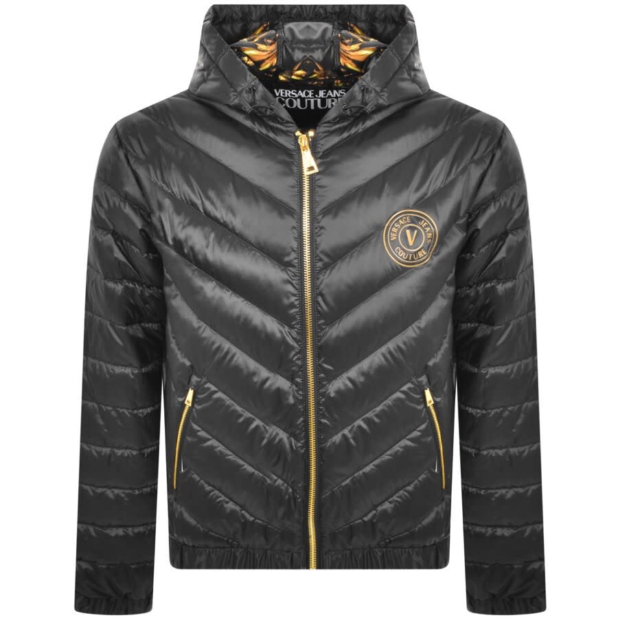Alternative Image for ProductVersace Jeans Couture Hooded Jacket Black1