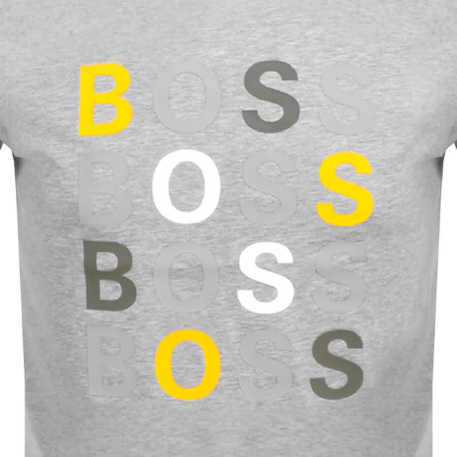 Alternative Image for ProductBOSS Tessler 171 Logo T Shirt Grey3