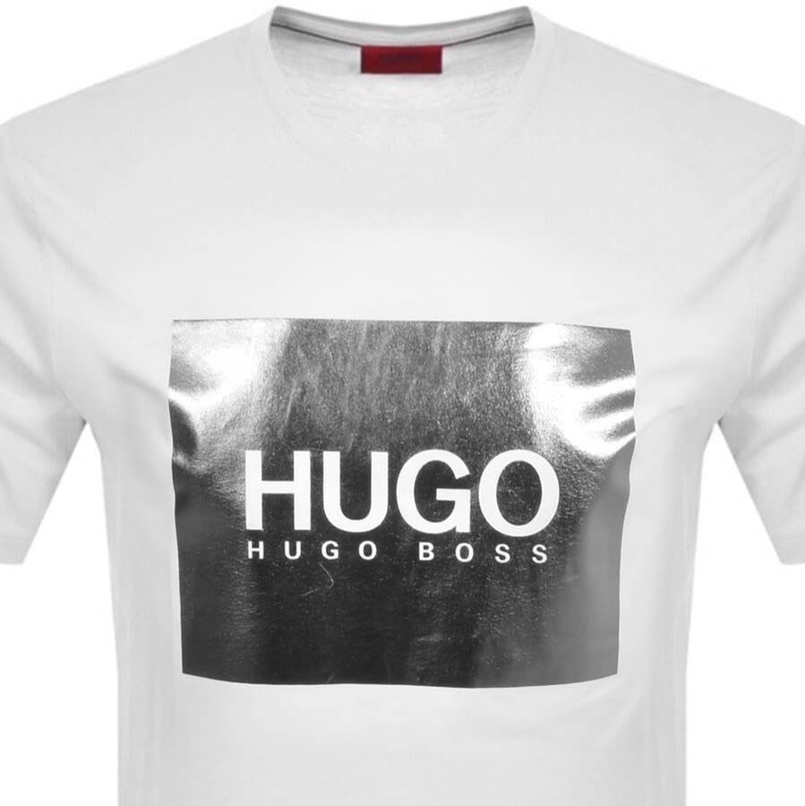 Alternative Image for ProductHUGO Dolive M Crew Neck T Shirt White2