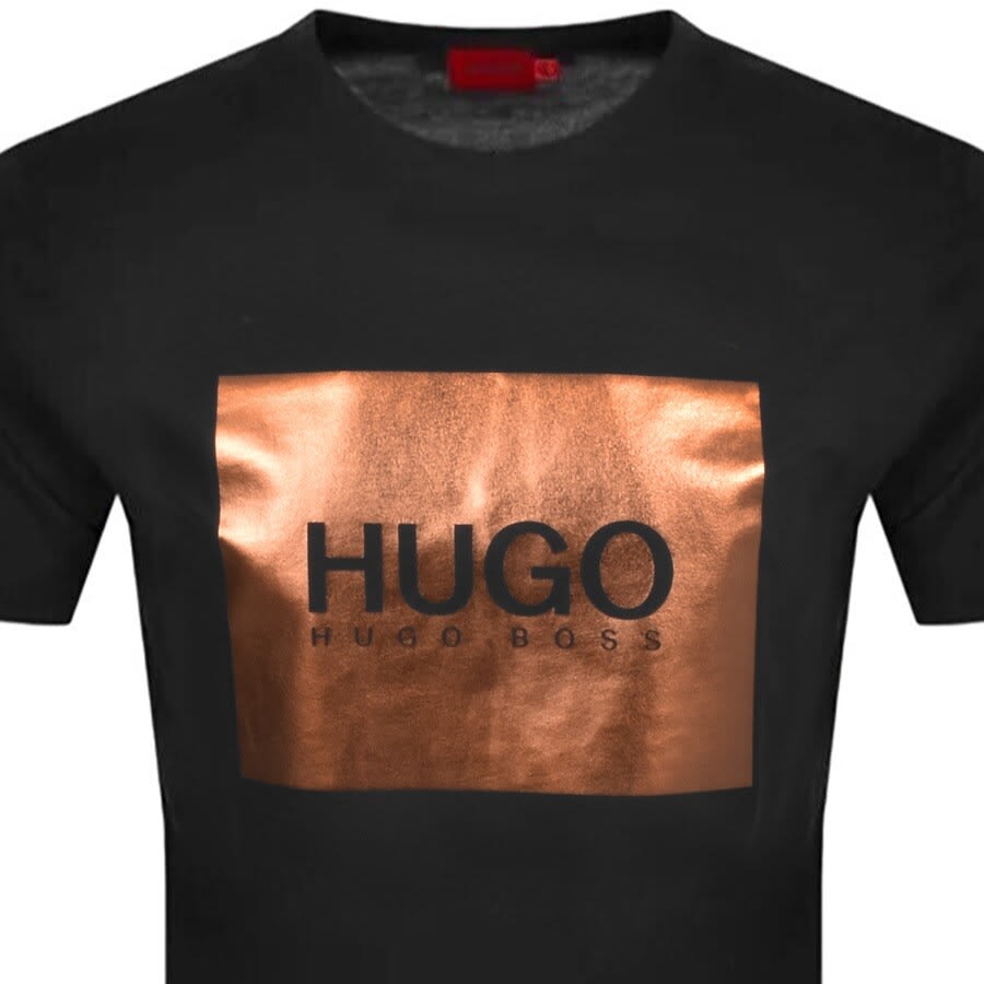 Alternative Image for ProductHUGO Dolive M Crew Neck T Shirt Black2