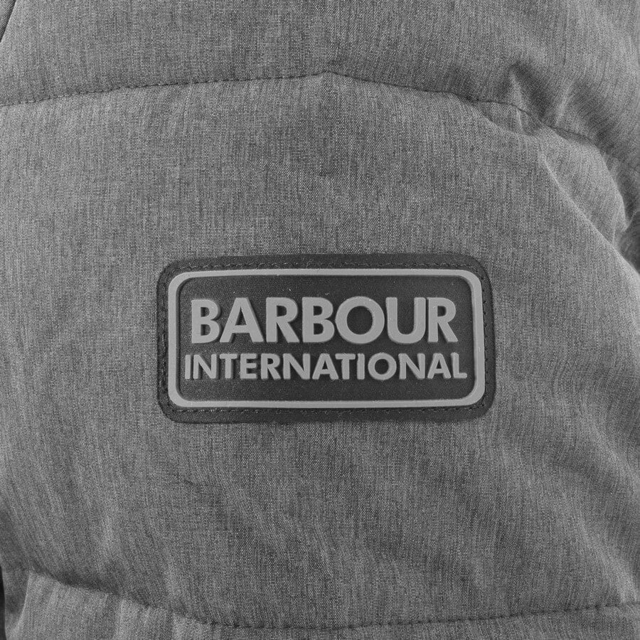 Alternative Image for ProductBarbour International Bennet Quilted Jacket Grey3