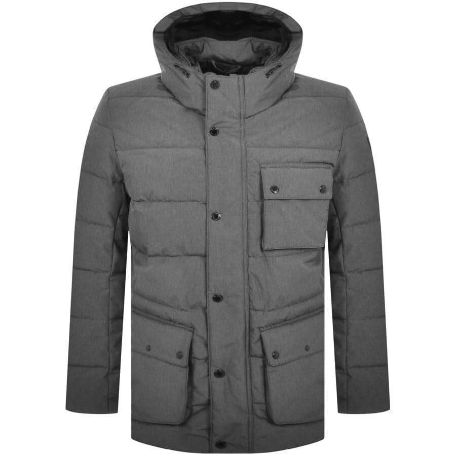 Alternative Image for ProductBarbour International Bennet Quilted Jacket Grey1