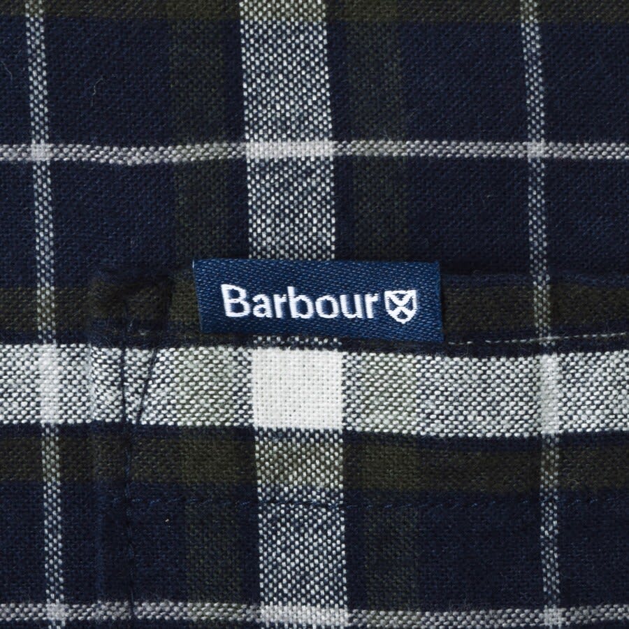 Alternative Image for ProductBarbour Fellfoot Check Long Sleeved Shirt Navy3