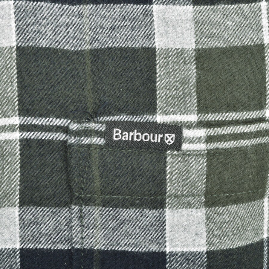 Alternative Image for ProductBarbour Rasay Check Long Sleeved Shirt Green3