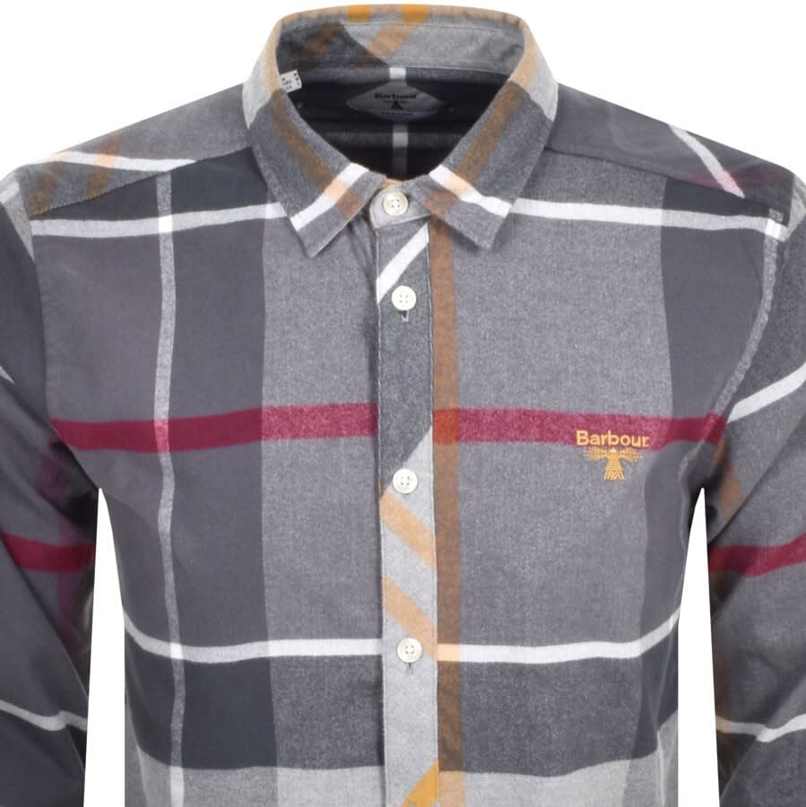 Alternative Image for ProductBarbour Beacon Brady Long Sleeve Shirt Grey2