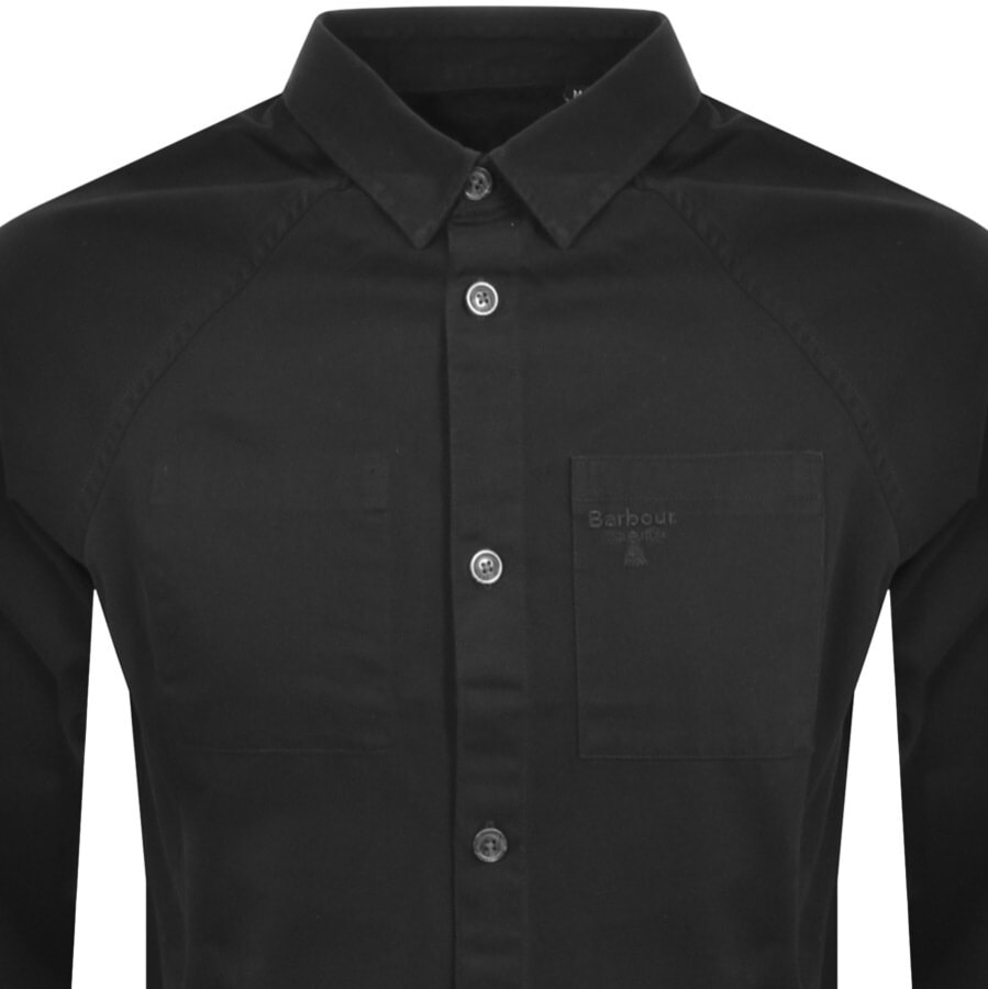 Alternative Image for ProductBarbour Beacon Woods Overshirt Jacket Black2