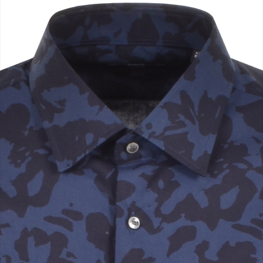 Alternative Image for ProductBOSS C Hank Slim Fit Long Sleeve Shirt Navy3
