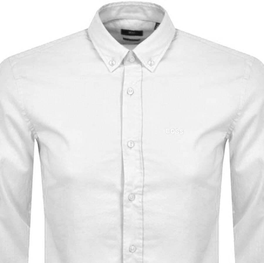 Alternative Image for ProductBOSS C Hank Slim Fit Long Sleeve Shirt White2