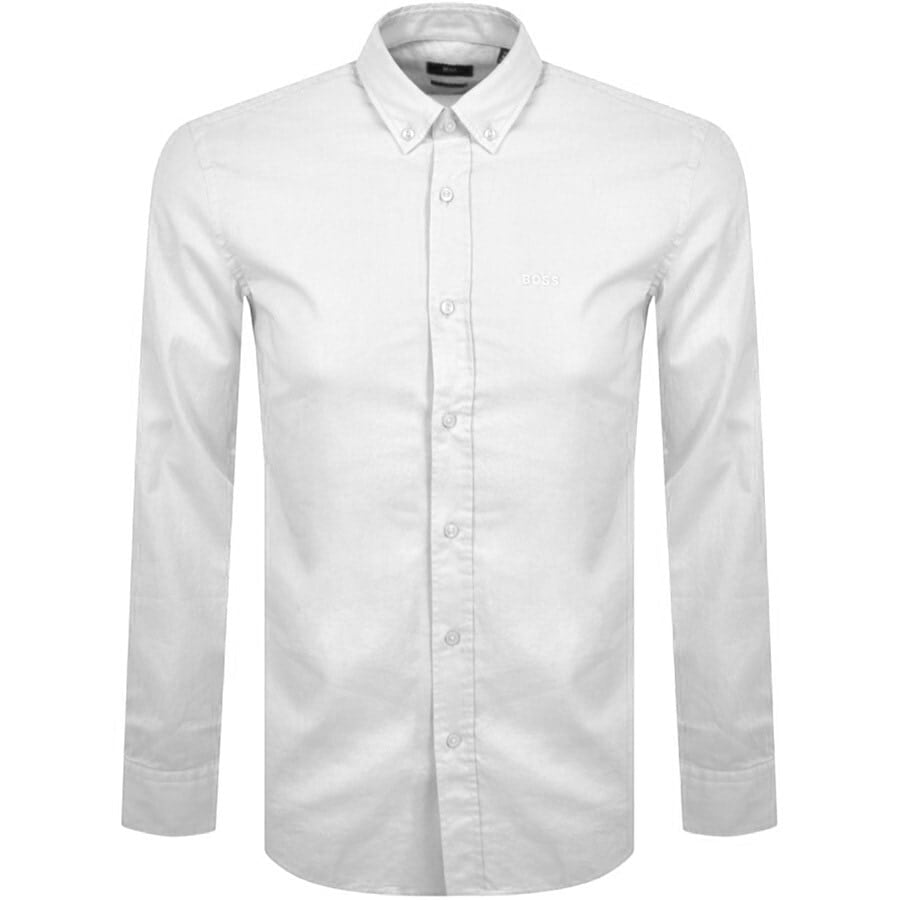 Alternative Image for ProductBOSS C Hank Slim Fit Long Sleeve Shirt White1