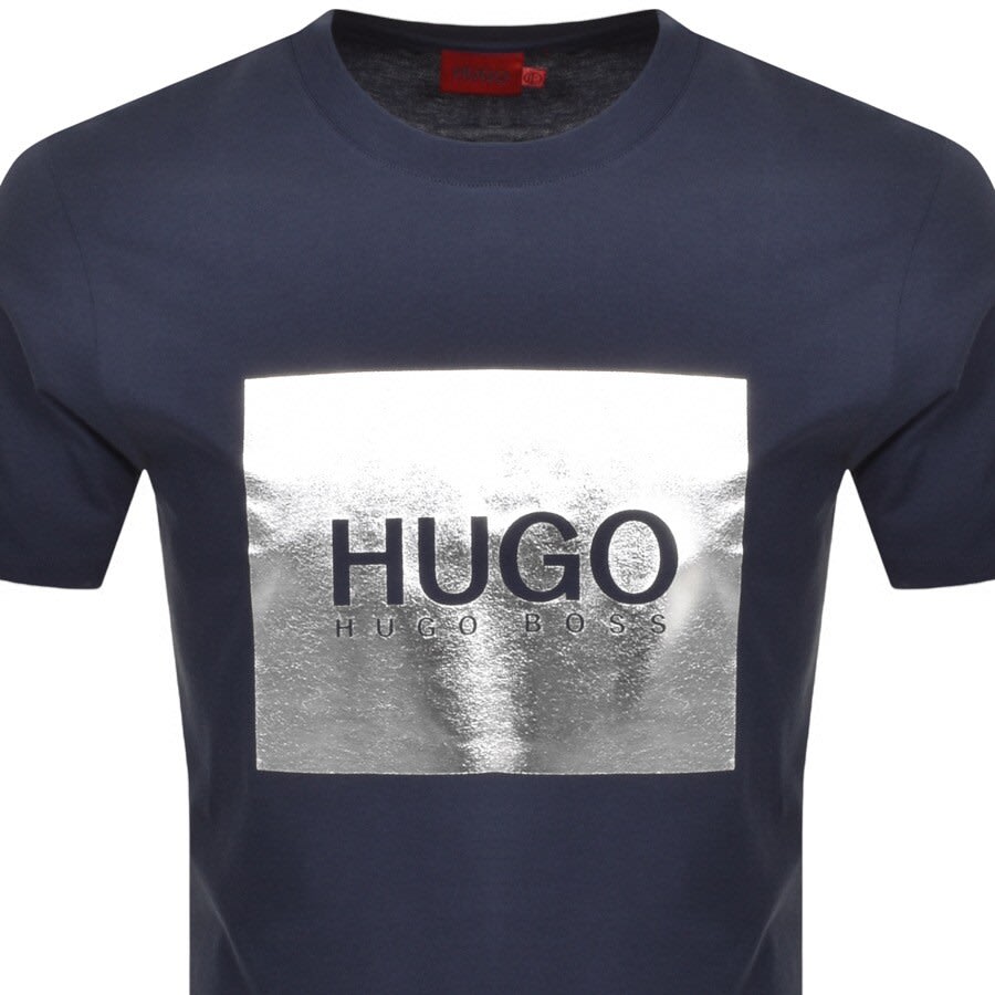 Alternative Image for ProductHUGO Dolive M Crew Neck T Shirt Navy2