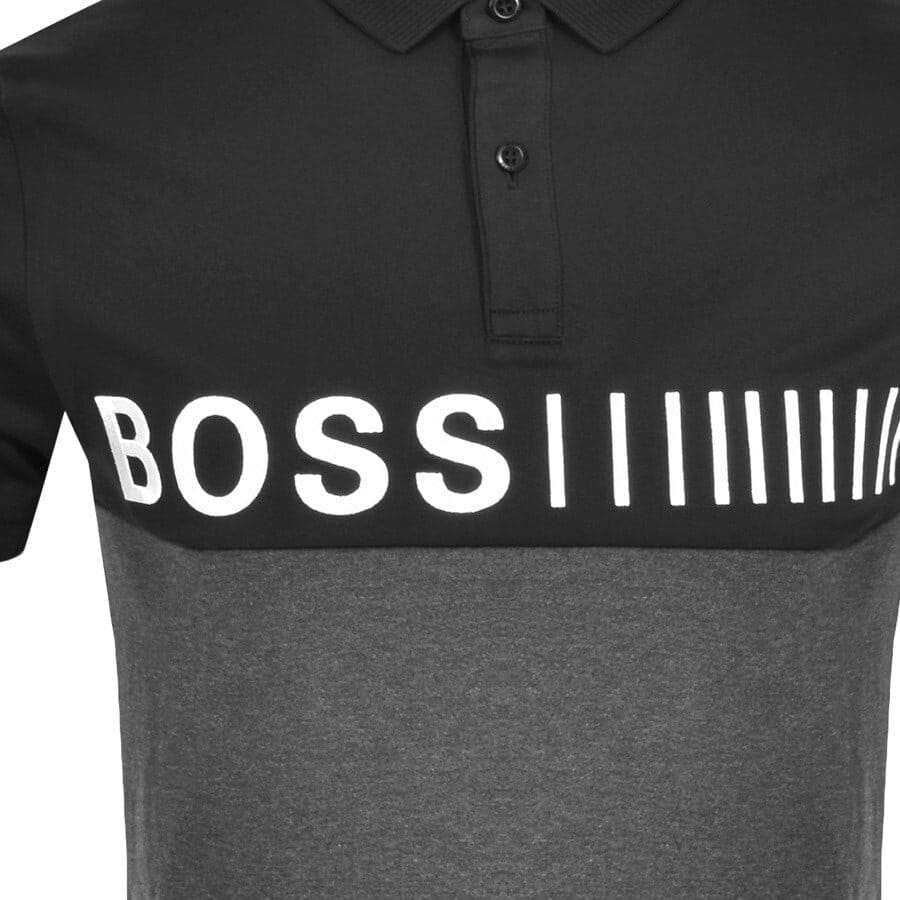 Alternative Image for ProductBOSS Pavel Short Sleeve Polo Black3