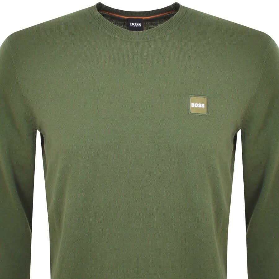 Alternative Image for ProductBOSS Kanovant Knitted Jumper Khaki2