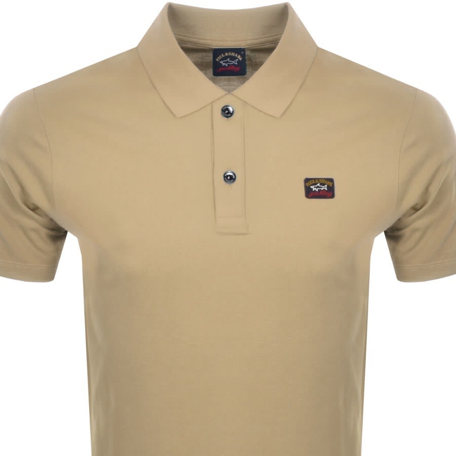 Alternative Image for ProductPaul And Shark Short Sleeved Polo T Shirt Brown2