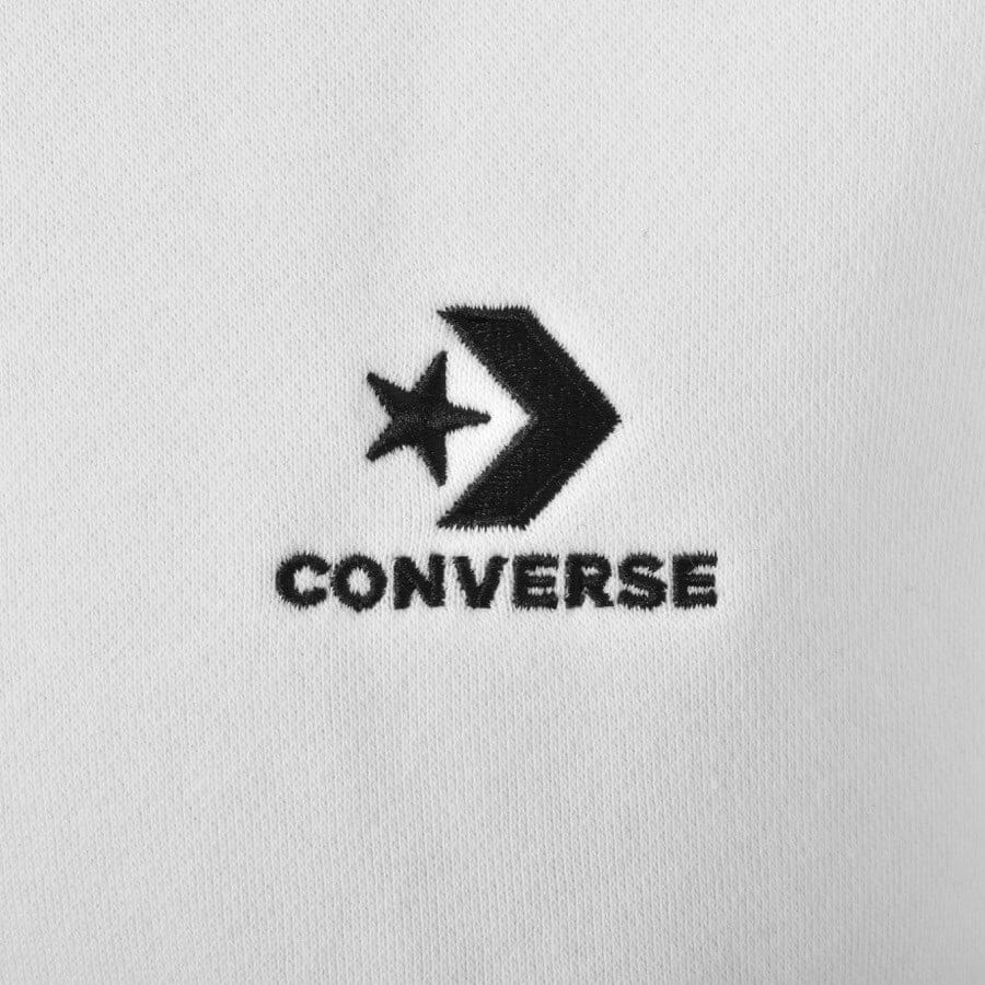 Alternative Image for ProductConverse Star Chevron Logo Sweatshirt White3