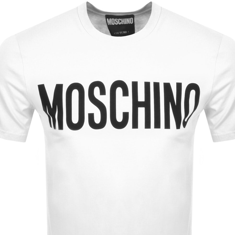 Alternative Image for ProductMoschino Short Sleeve Logo T Shirt White2