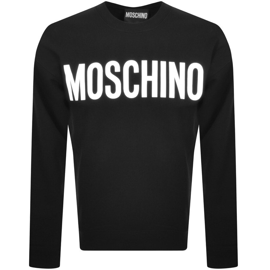 Alternative Image for ProductMoschino Logo Sweatshirt Black1