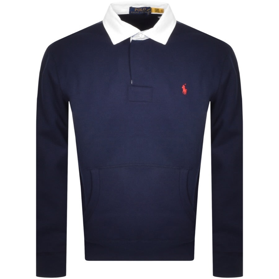 ralph lauren rugby shirt navy