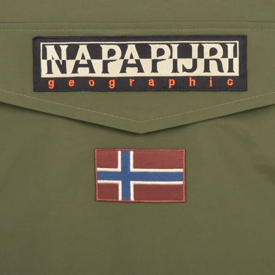 Alternative Image for ProductNapapijri Rainforest Pocket 1 Jacket Green3