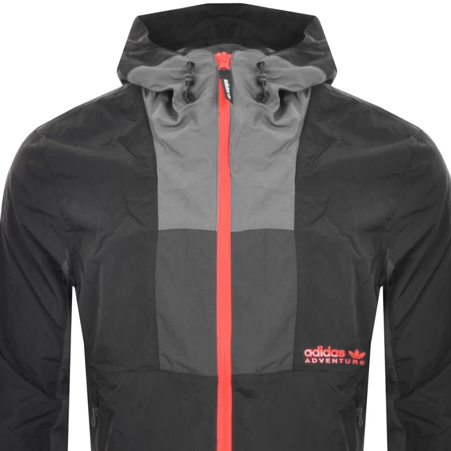 Alternative Image for Productadidas Originals Adventure Windbreaker Jacket Blac2