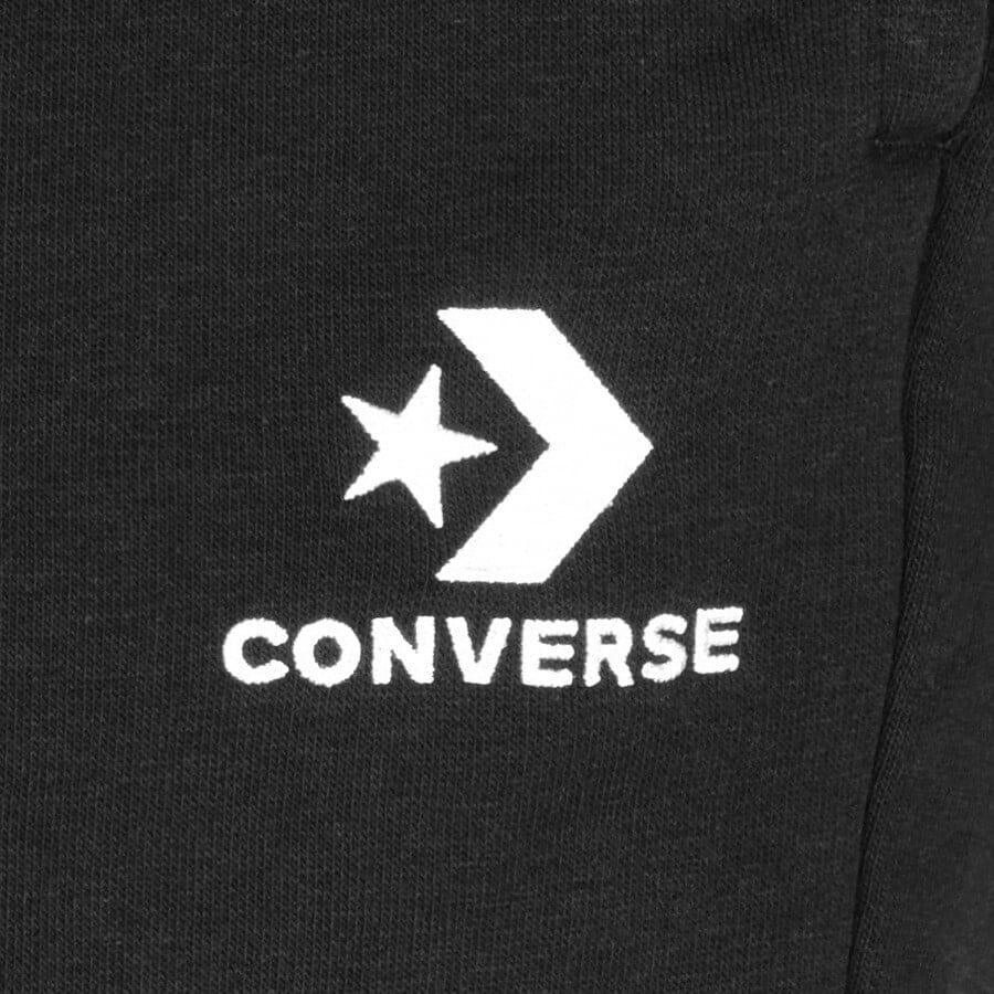Alternative Image for ProductConverse Star Chevron Logo Jogging Bottoms Black3