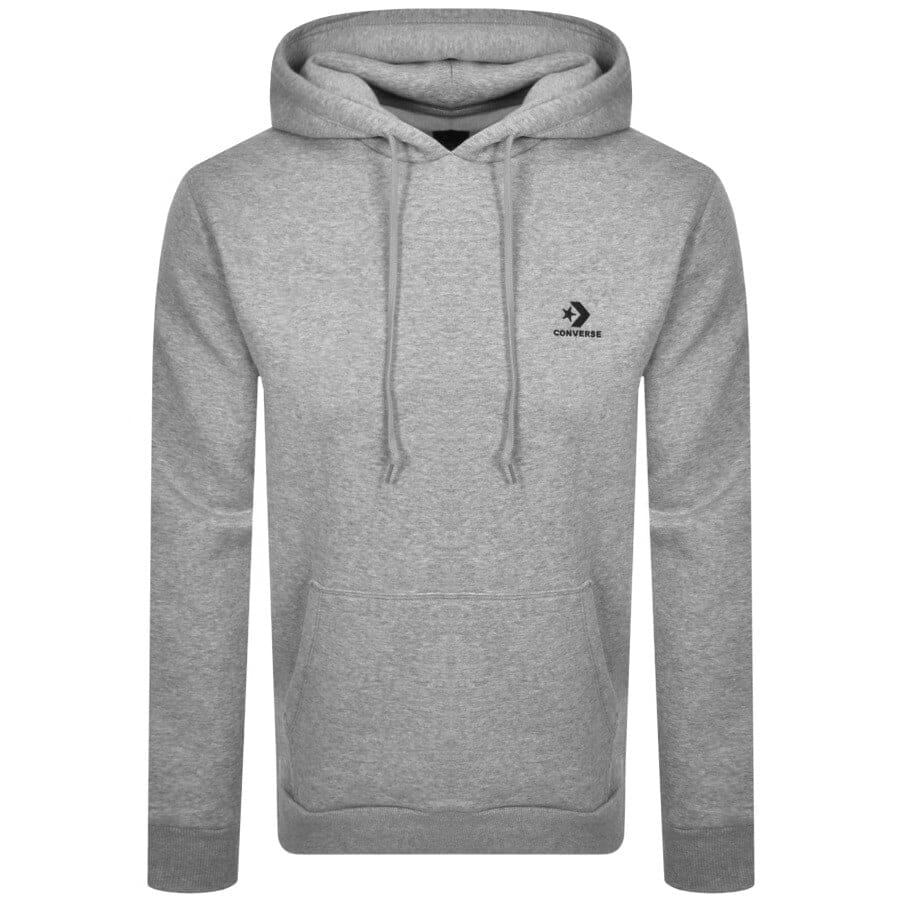 Alternative Image for ProductConverse Star Chevron Logo Hoodie Grey1