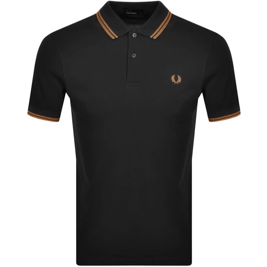 Alternative Image for ProductFred Perry Twin Tipped Polo T Shirt Black1
