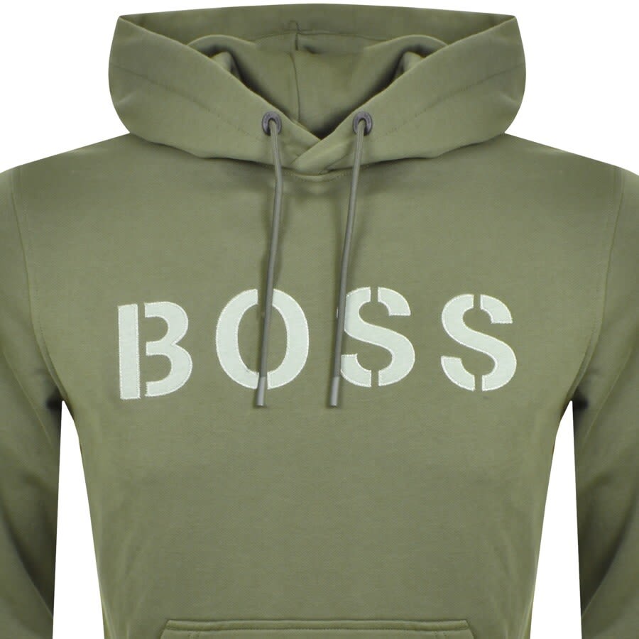 Alternative Image for ProductBOSS Wetry Pullover Hoodie Khaki2