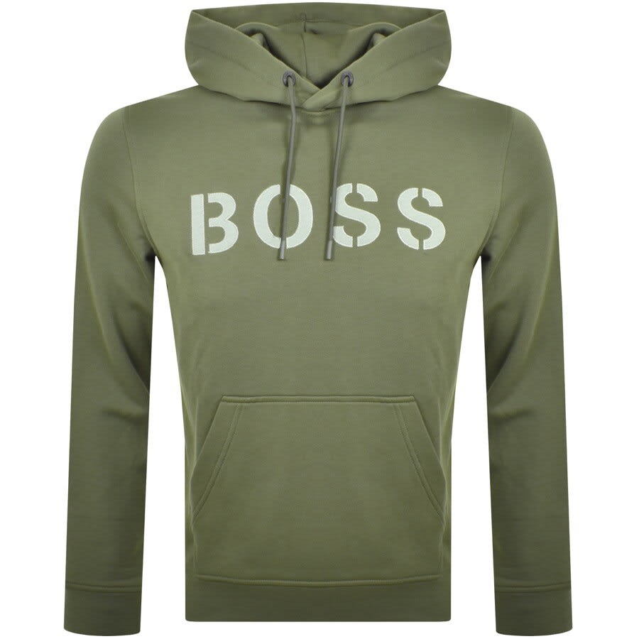 Alternative Image for ProductBOSS Wetry Pullover Hoodie Khaki1