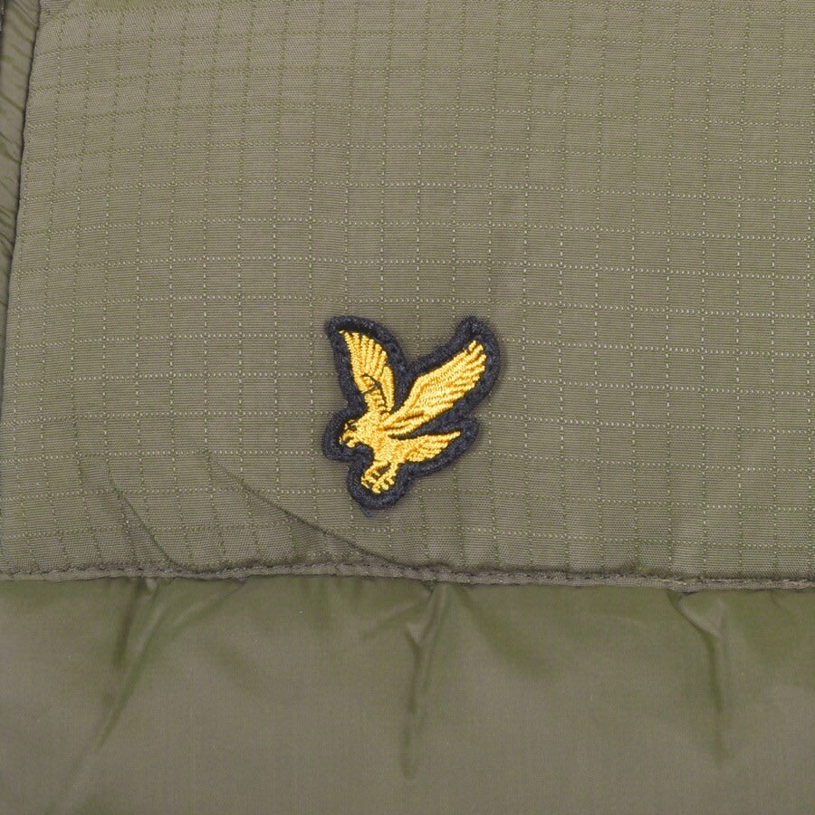 Alternative Image for ProductLyle And Scott Wadded Gilet Jacket Green3