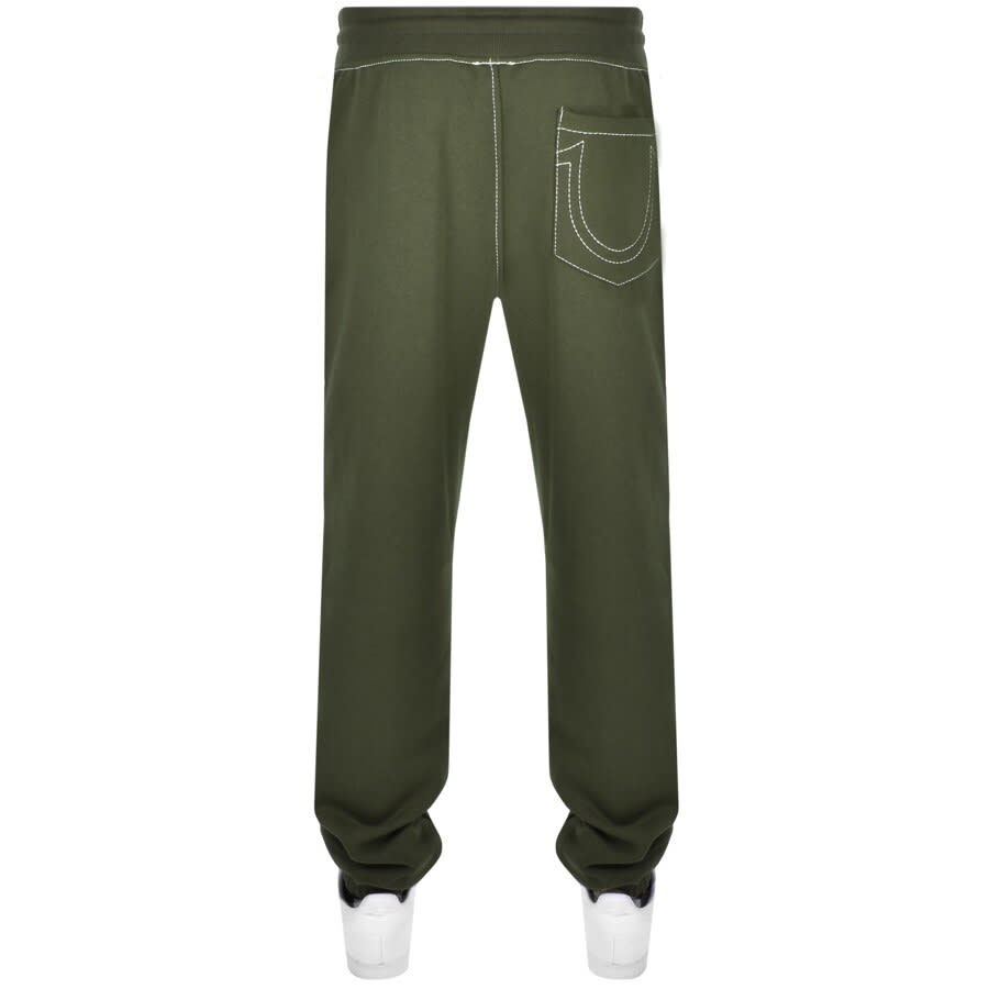 Alternative Image for ProductTrue Religion Big T Jogging Bottoms Green2