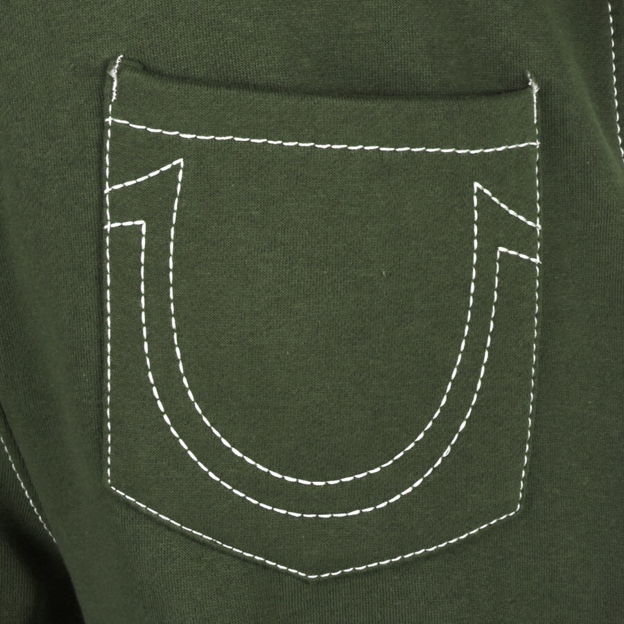 Alternative Image for ProductTrue Religion Big T Jogging Bottoms Green3