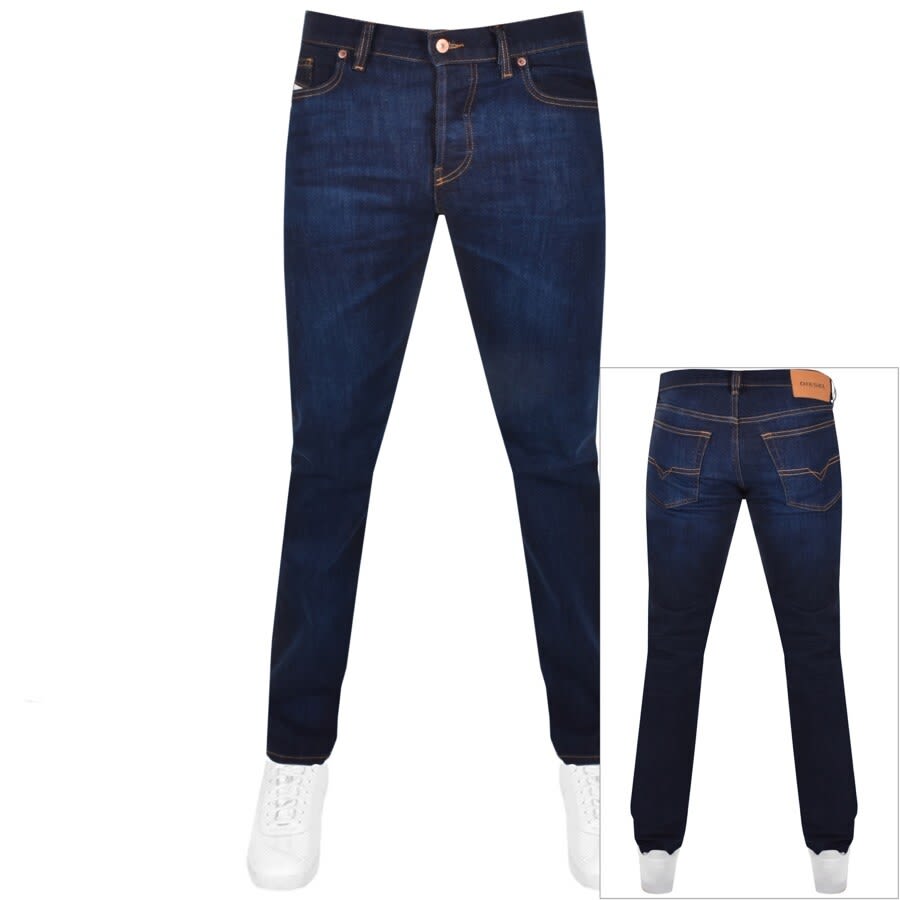 Alternative Image for ProductDiesel D Luster Slim Fit Jeans Blue1