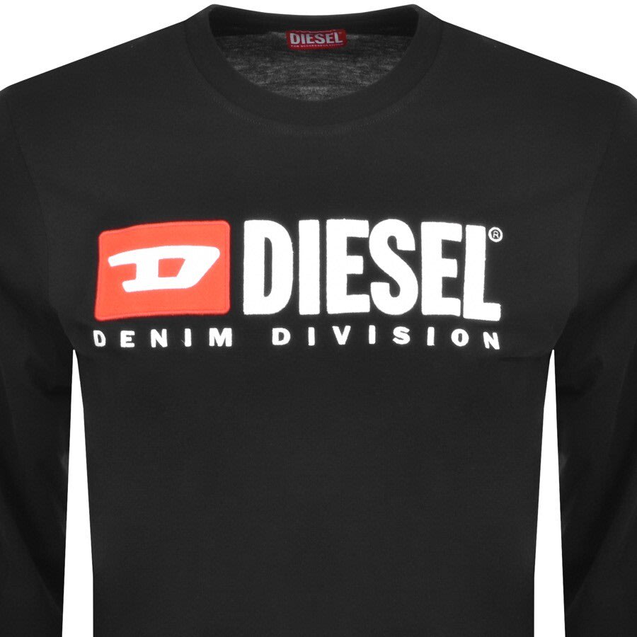 Alternative Image for ProductDiesel T Just Long Sleeve T Shirt Black2