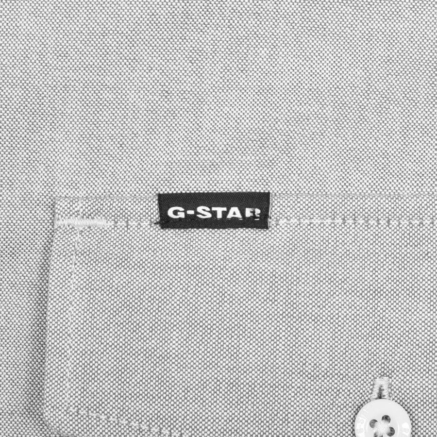 Alternative Image for ProductG Star Raw Slim Long Sleeved Shirt Grey3