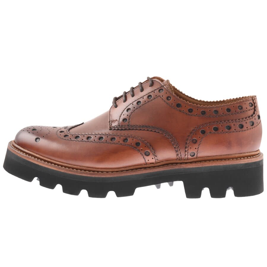 Alternative Image for ProductGrenson Archie Brogues Shoes Brown1