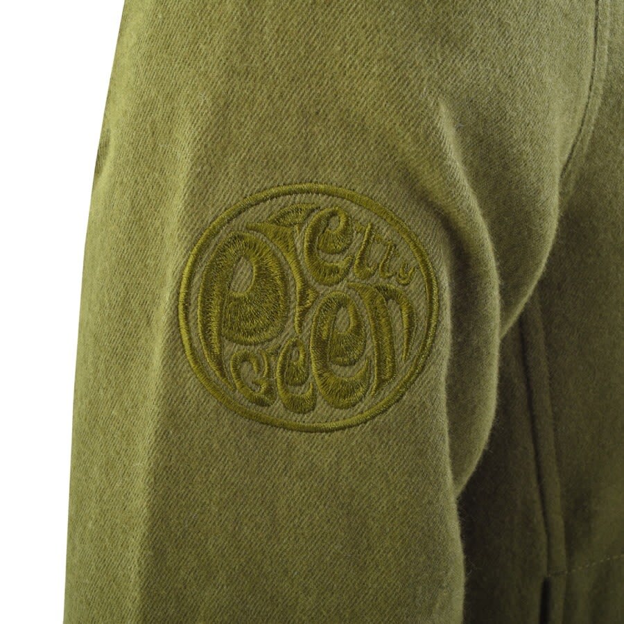 Alternative Image for ProductPretty Green Sweeney Knit Hoodie Khaki3