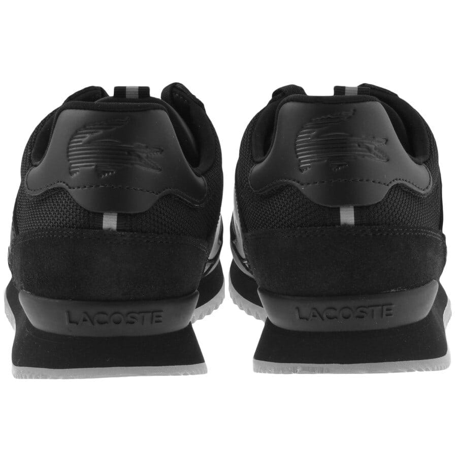 Alternative Image for ProductLacoste Partner Luxe Trainers Black2