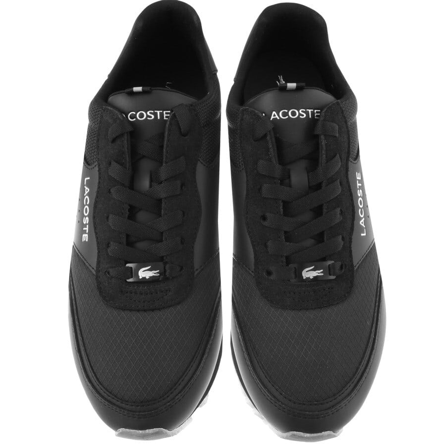 Alternative Image for ProductLacoste Partner Luxe Trainers Black3
