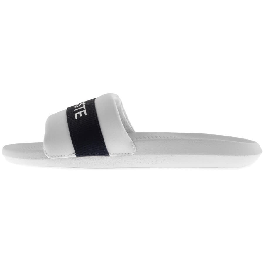 Alternative Image for ProductLacoste Croco Sliders White2